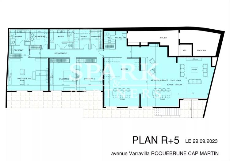 Roquebrune Cap Martin - Frontiere Monaco Penthouses
