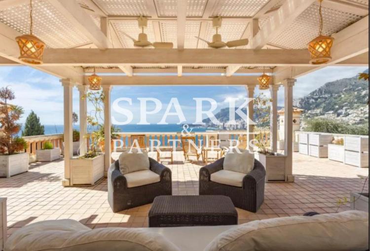 Roquebrune Cap Martin- vue Monaco