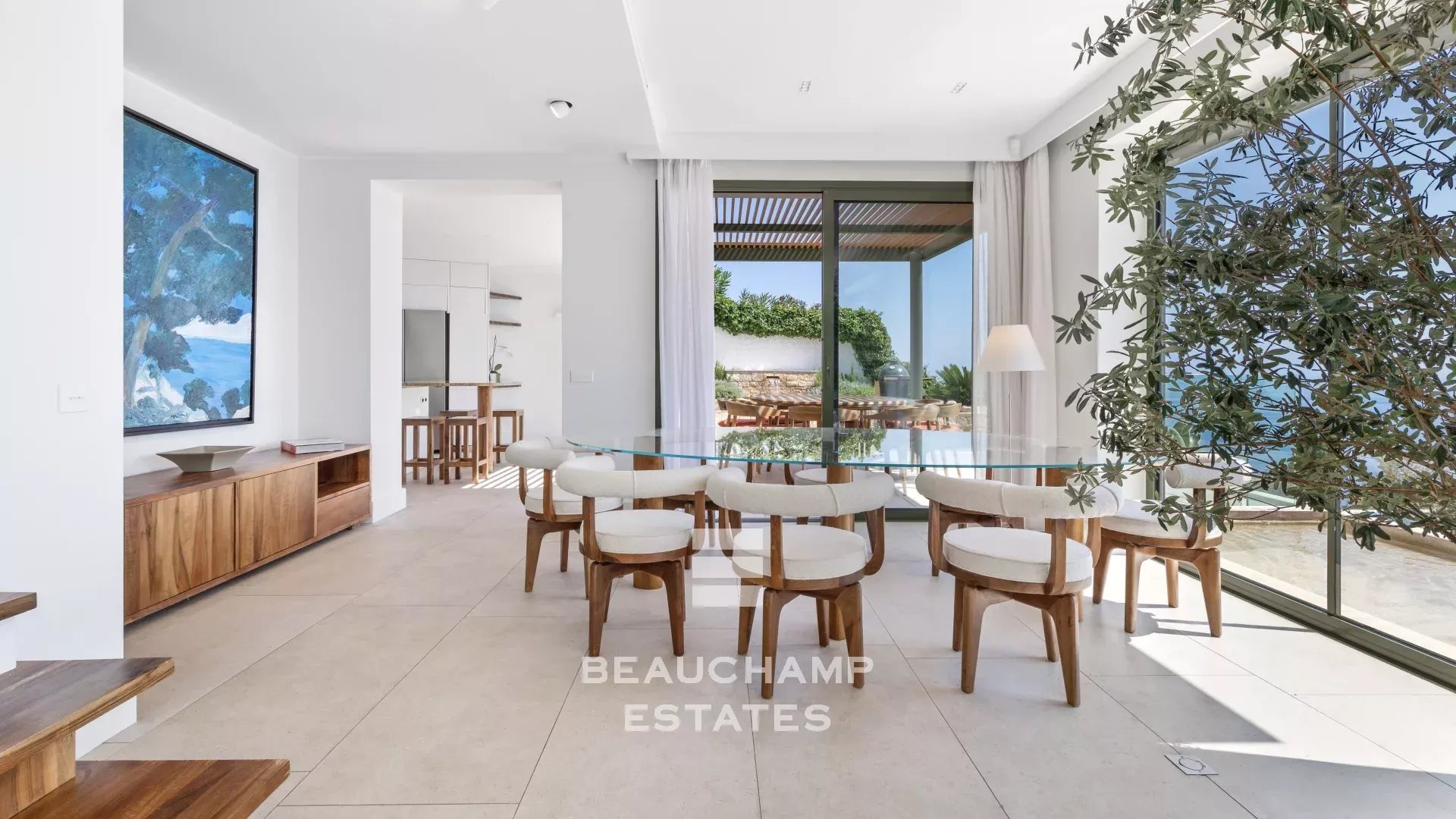 Villa contemporaine 4 chambres avec vue mer panoramique - Roquebrune-Cap-Martin