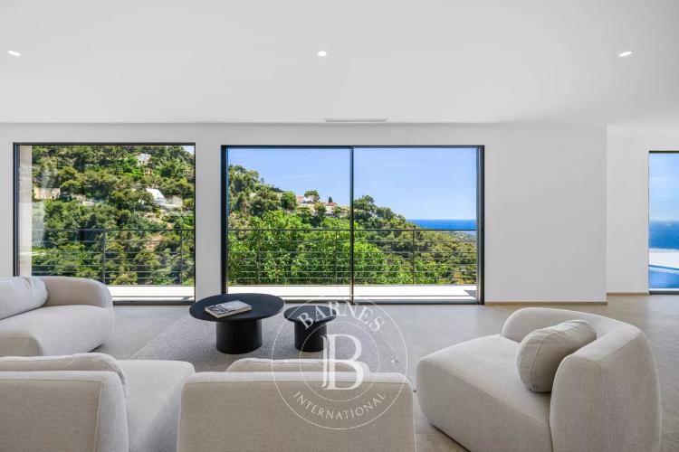 ROQUEBRUNE CAP MARTIN - VILLA CONTEMPORAINE - SECTEUR SERRET - VUE MER PANORAMIQUE