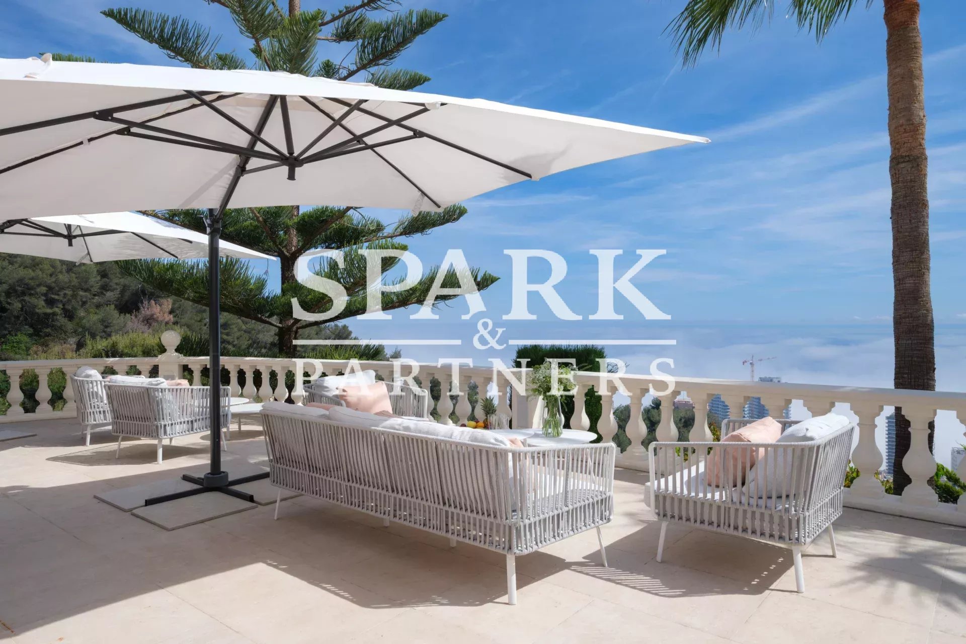 Roquebrune Cap Martin - Splendide villa avec vue mer panoramique