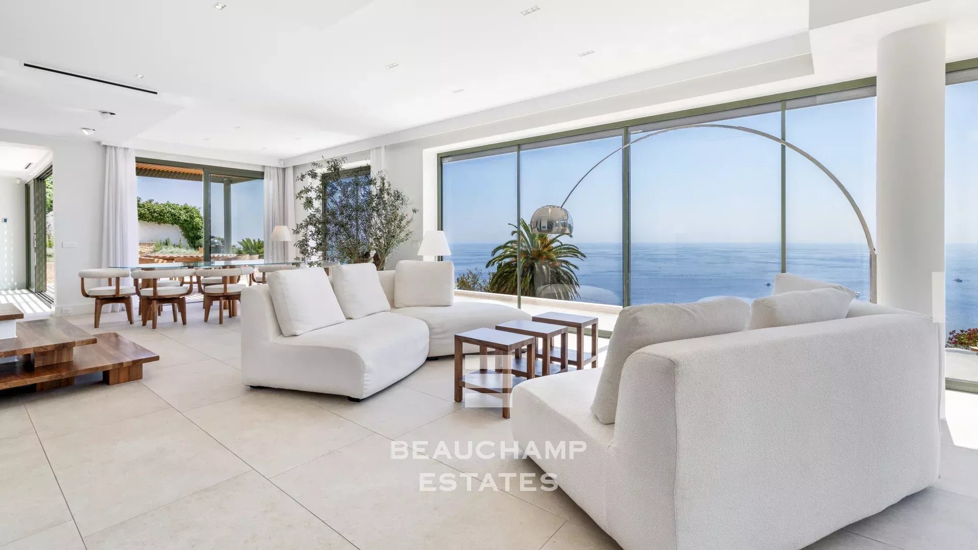 Villa contemporaine 4 chambres avec vue mer panoramique - Roquebrune-Cap-Martin