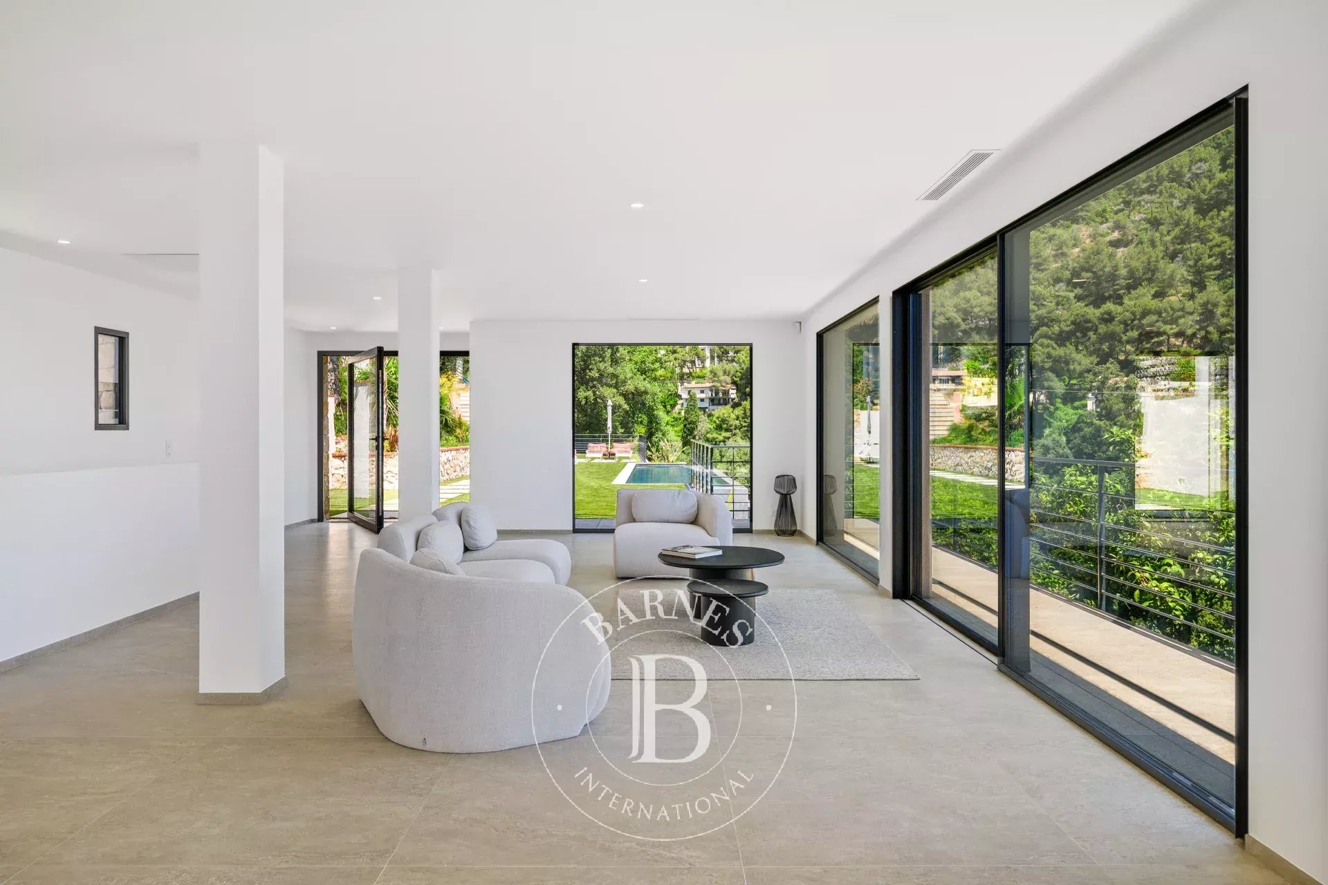 ROQUEBRUNE CAP MARTIN - VILLA CONTEMPORAINE - SECTEUR SERRET - VUE MER PANORAMIQUE