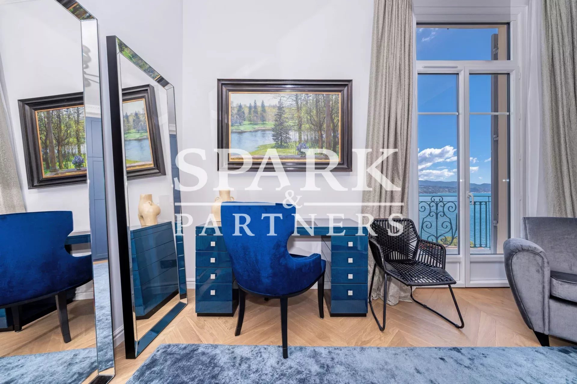 Sublime appartement 4 pièces vue imprenable sur la mer