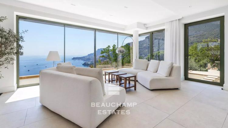 Villa contemporaine 4 chambres avec vue mer panoramique - Roquebrune-Cap-Martin