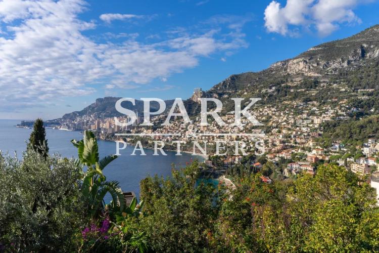 Roquebrune Cap Martin-  vue Monaco