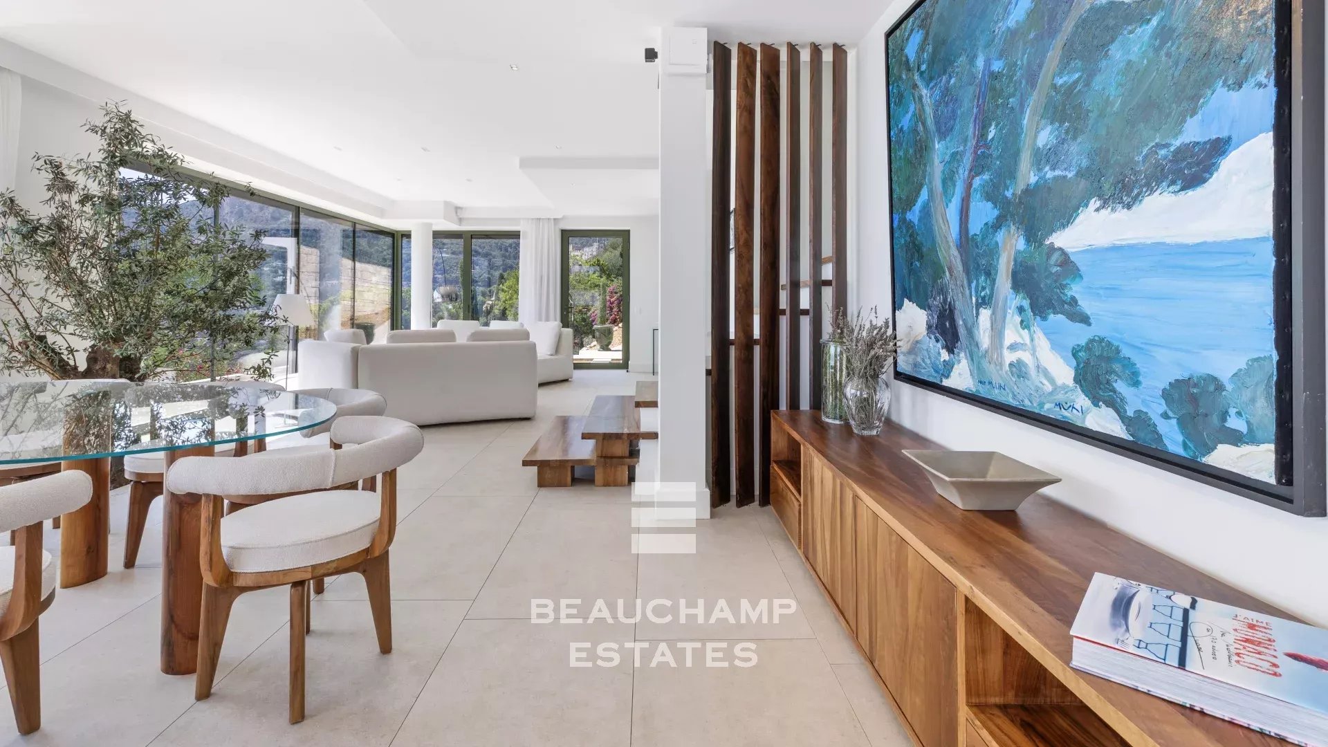 Villa contemporaine 4 chambres avec vue mer panoramique - Roquebrune-Cap-Martin