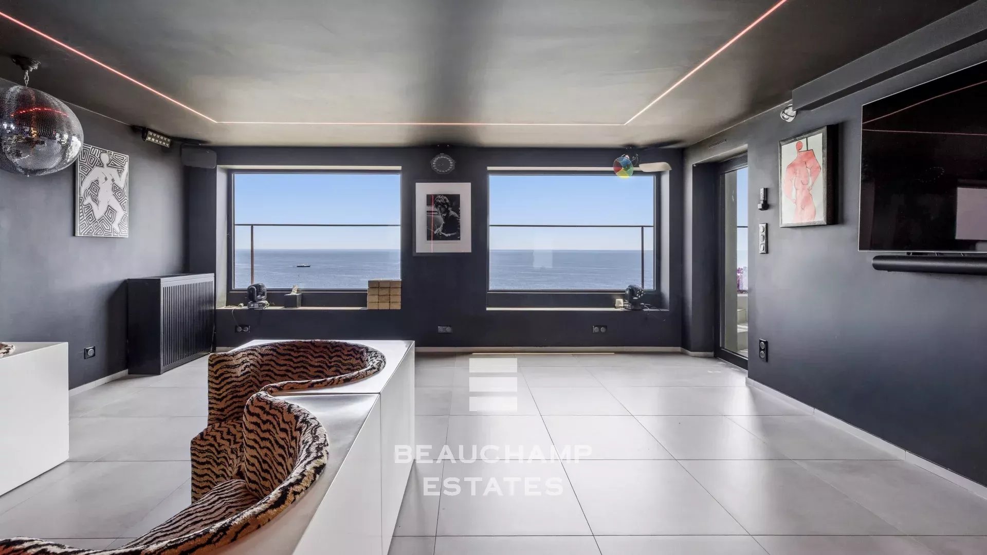 Villa contemporaine 5 chambres avec vue mer panoramique - Roquebrune-Cap-Martin