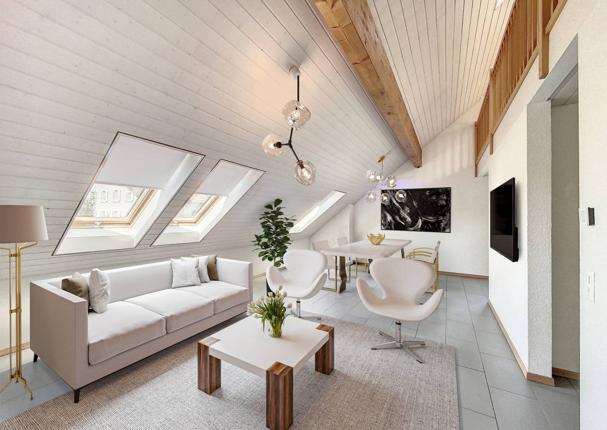 Magnifique duplex de 4.5 pièces