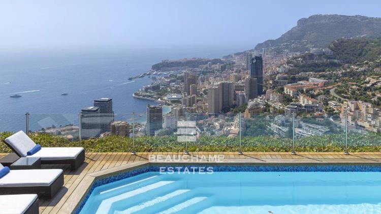 Villa contemporaine avec vue mer panoramique - Roquebrune-Cap-Martin