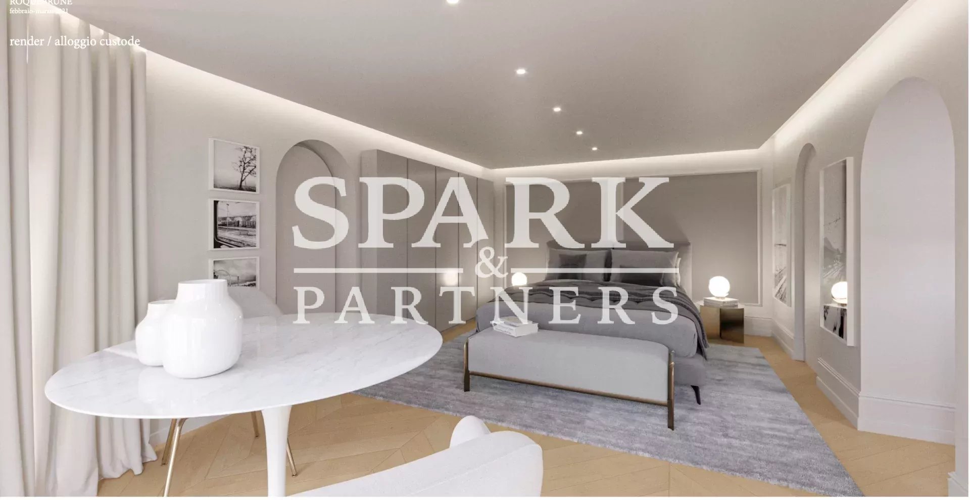 Roquebrune Cap Martin- vue Monaco