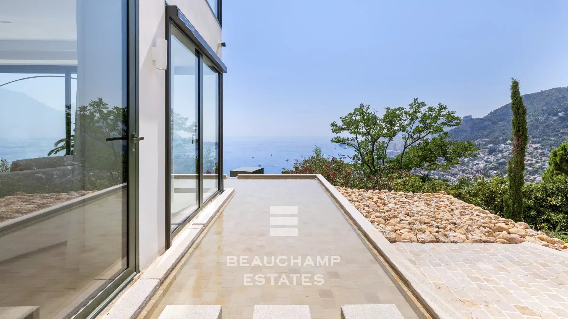 Villa contemporaine 4 chambres avec vue mer panoramique - Roquebrune-Cap-Martin