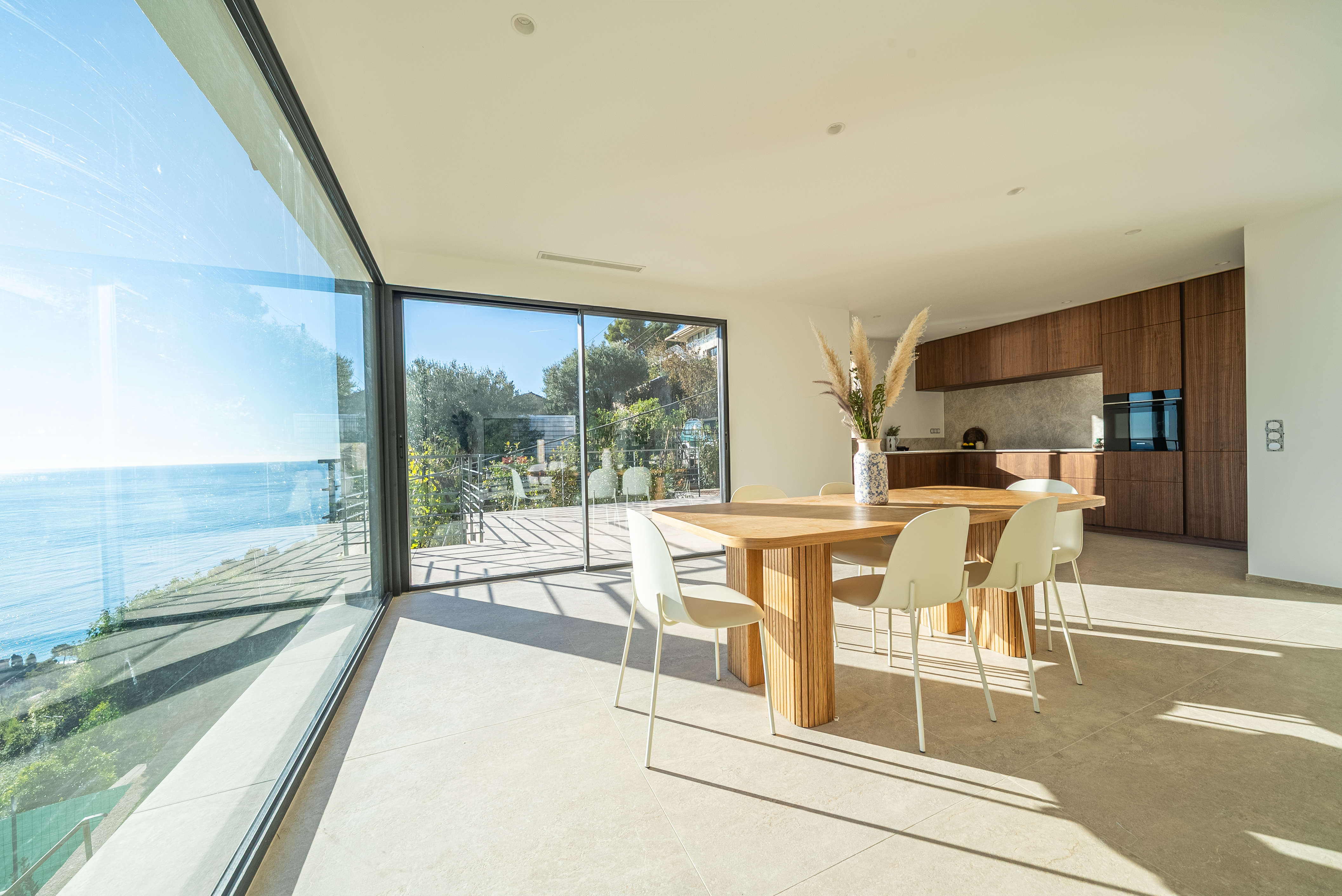 ROQUEBRUNE CAP MARTIN - NOUVELLE MAISON - 5P - VUE MER PANORAMIQUE