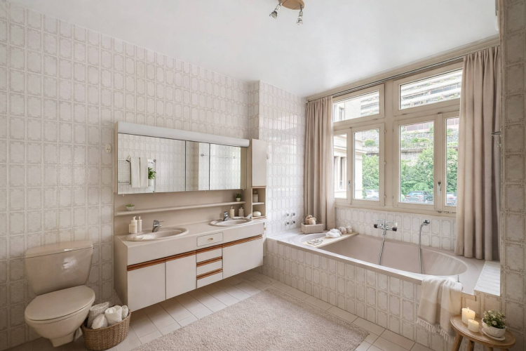 Magnifique appartement de 5.5 pièces, pieds dans l'eau ! Résidence prestigieuse !