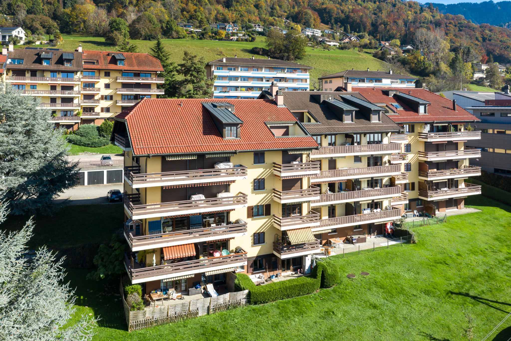 Appartement de 2,5 pièces situé dans un quartier calme et reposant ! 