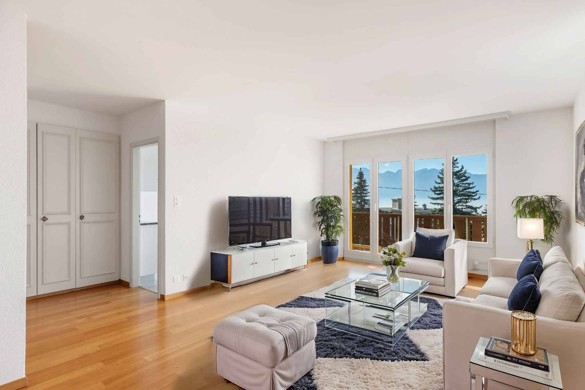 Appartement de 3,5 pièces situé dans un quartier calme et reposant ! 